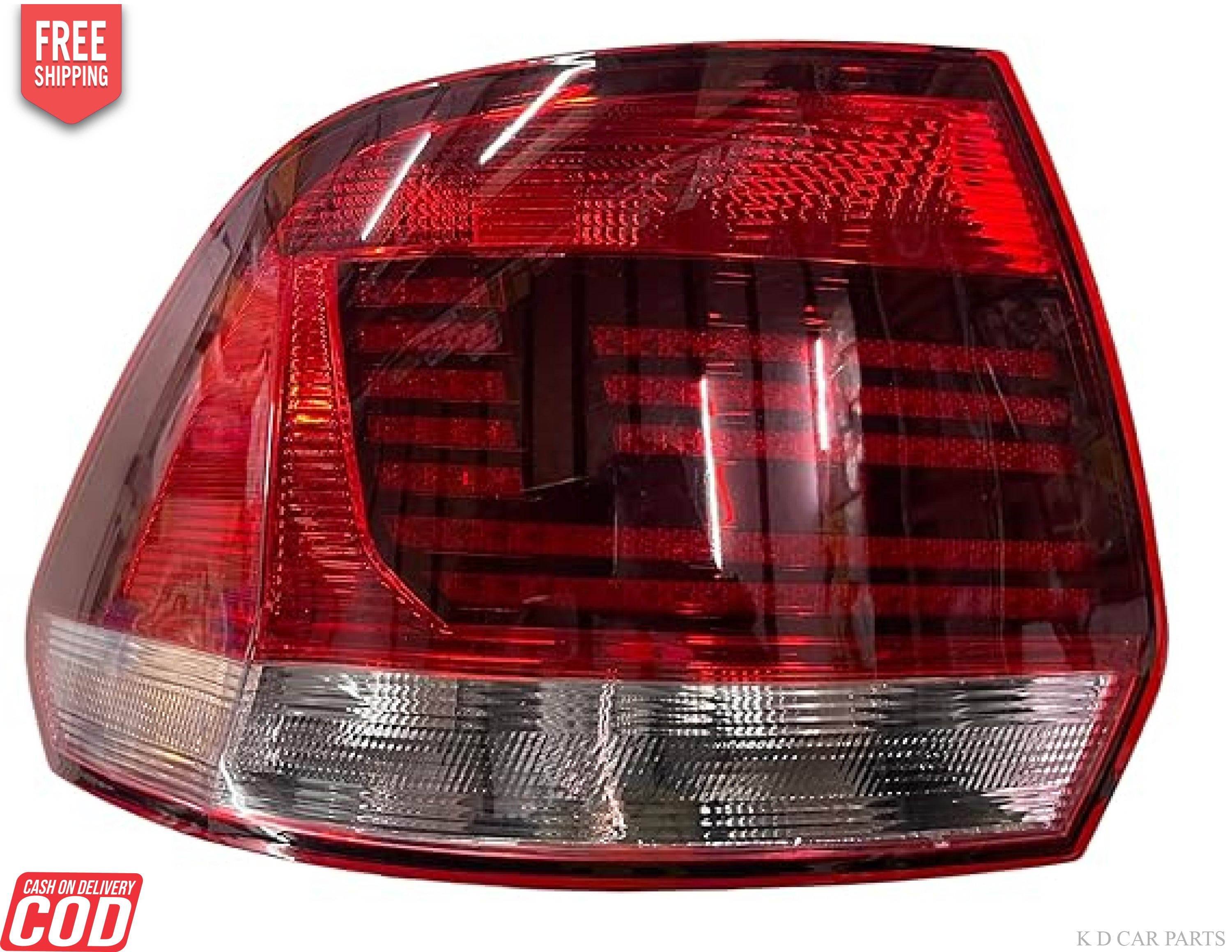 Red tail light lens for VW Vento Type 2 (2020-NOW)