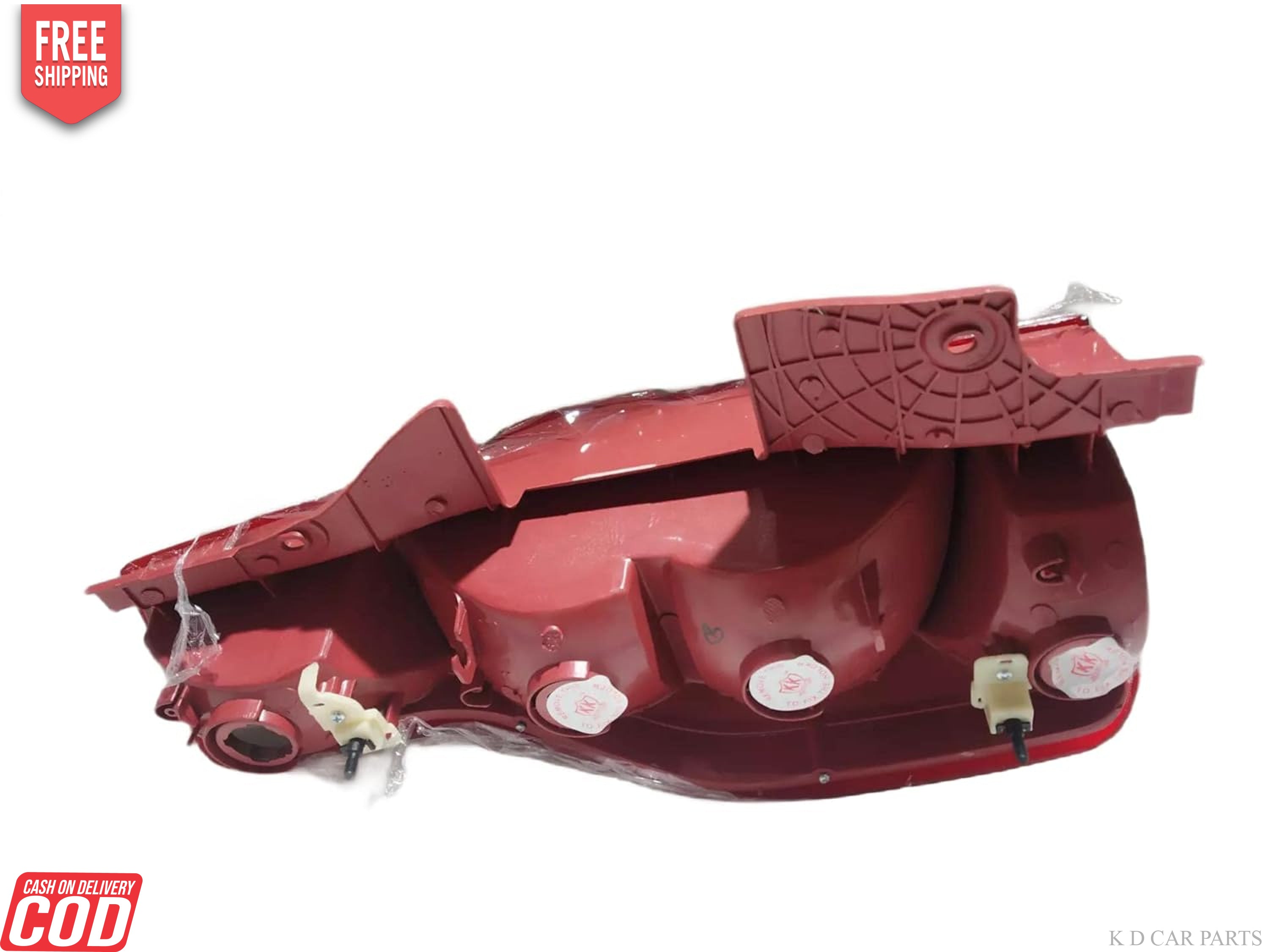 A red tail light for a Mahindra Xylo Type 2 vehicle, showcasing the brake light and reverse light sections.