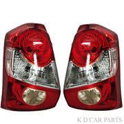 Etios Liva tail light pair white