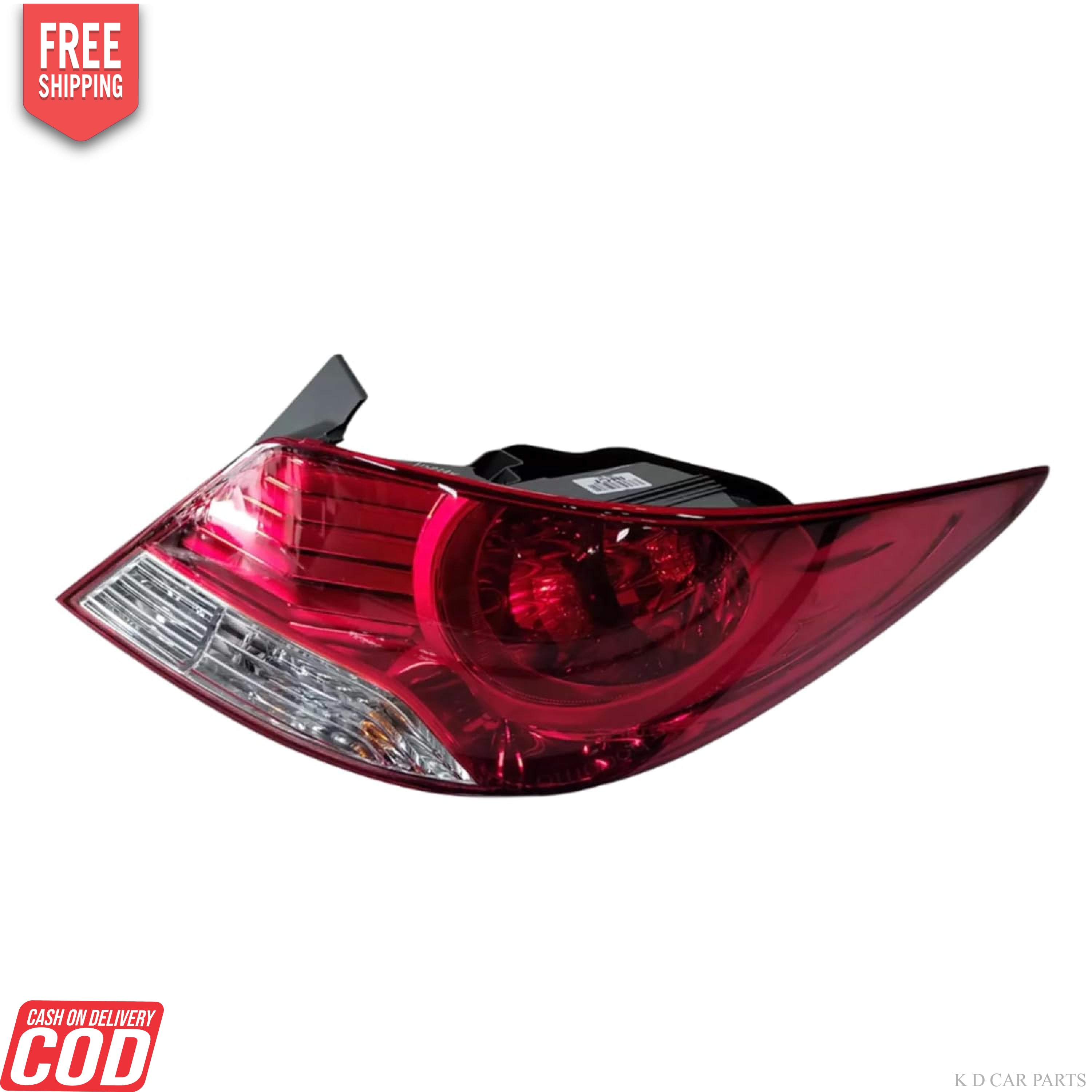 K D Taillight Assembly for Hyundai Verna Fluidic (2011-2015) LEFT TAIL LIGHT
