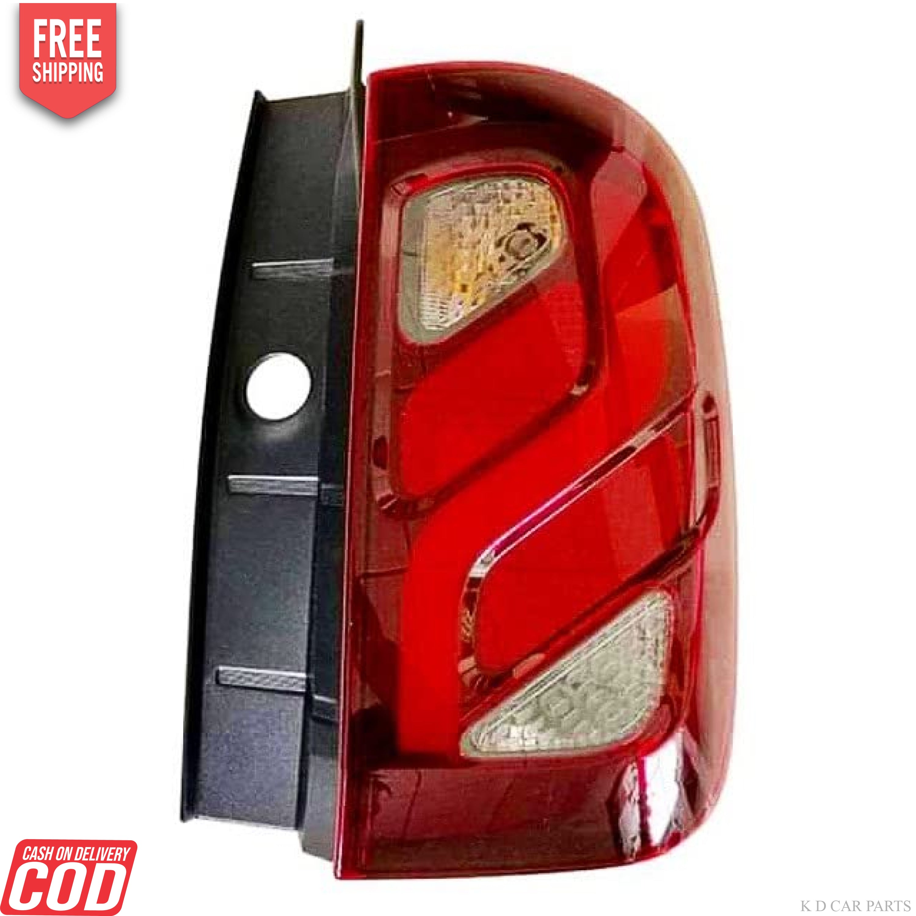 Red tail light assembly for Renault Duster Type 2 (2016-2019)