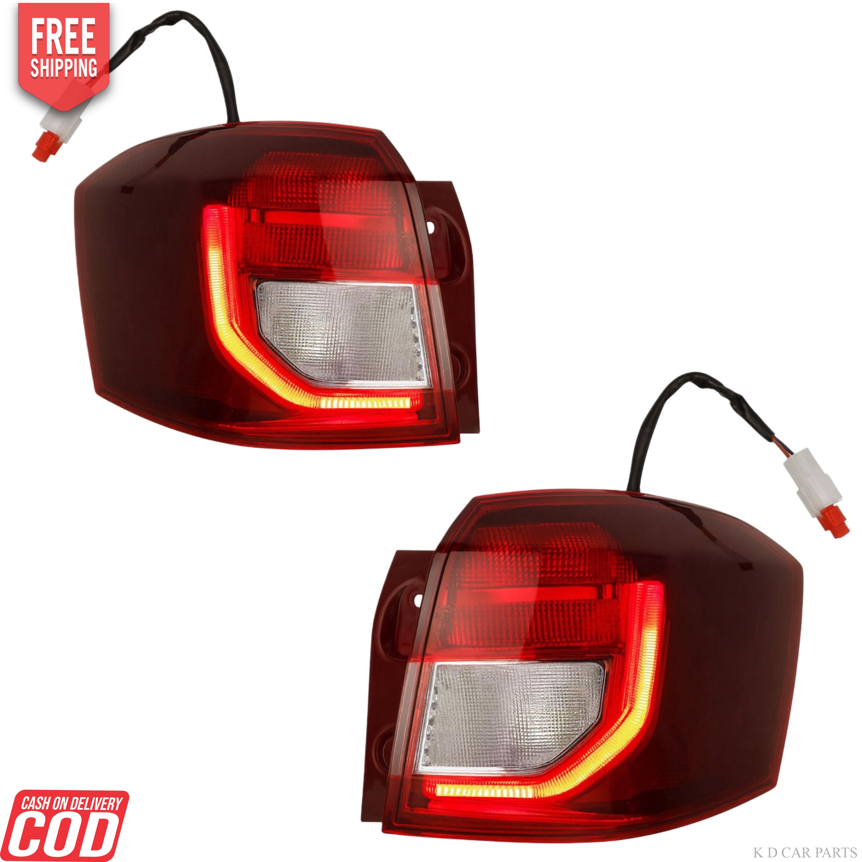 K D Taillight Back Light Assembly For Maruti Suzuki Vitara Brezza Led 2016-2019 Set TAIL LIGHT