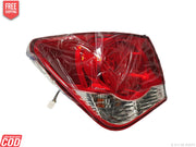 Red tail light for Chevrolet Cruze 2009-2017, wrapped in bubble packaging.