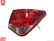 Red tail light for Chevrolet Cruze 2009-2017, wrapped in bubble packaging.