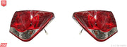 Red tail light for Chevrolet Cruze 2009-2017, wrapped in bubble packaging.