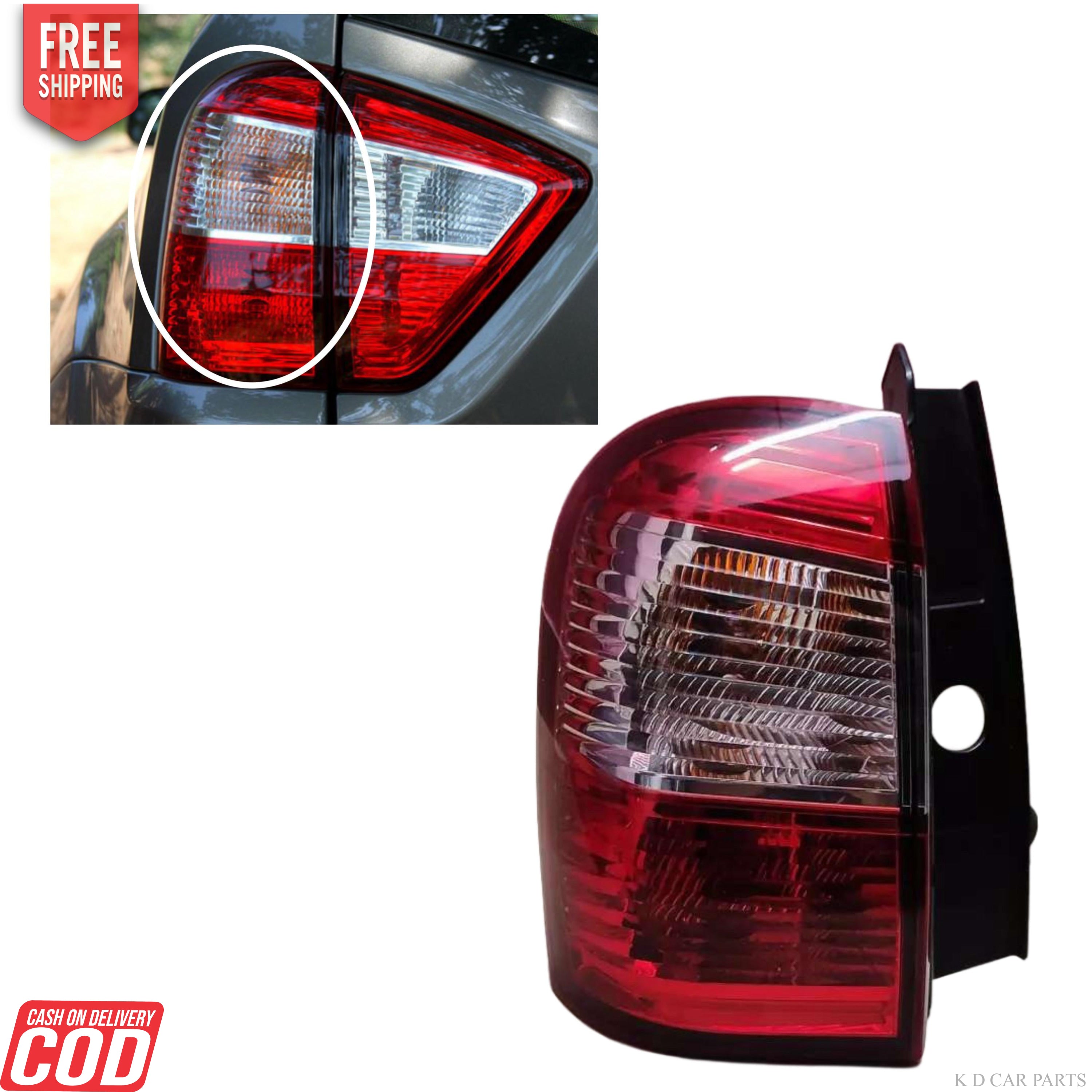 Terrano tail light assembly

