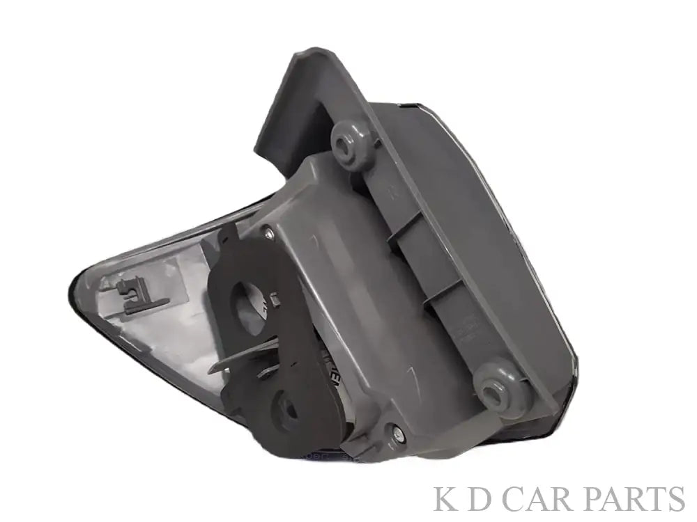 Black tail light for Toyota Fortuner Old Model, featuring a clear glass and red-colored reflector.