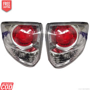 Chrome garnish Fortuner tail light

