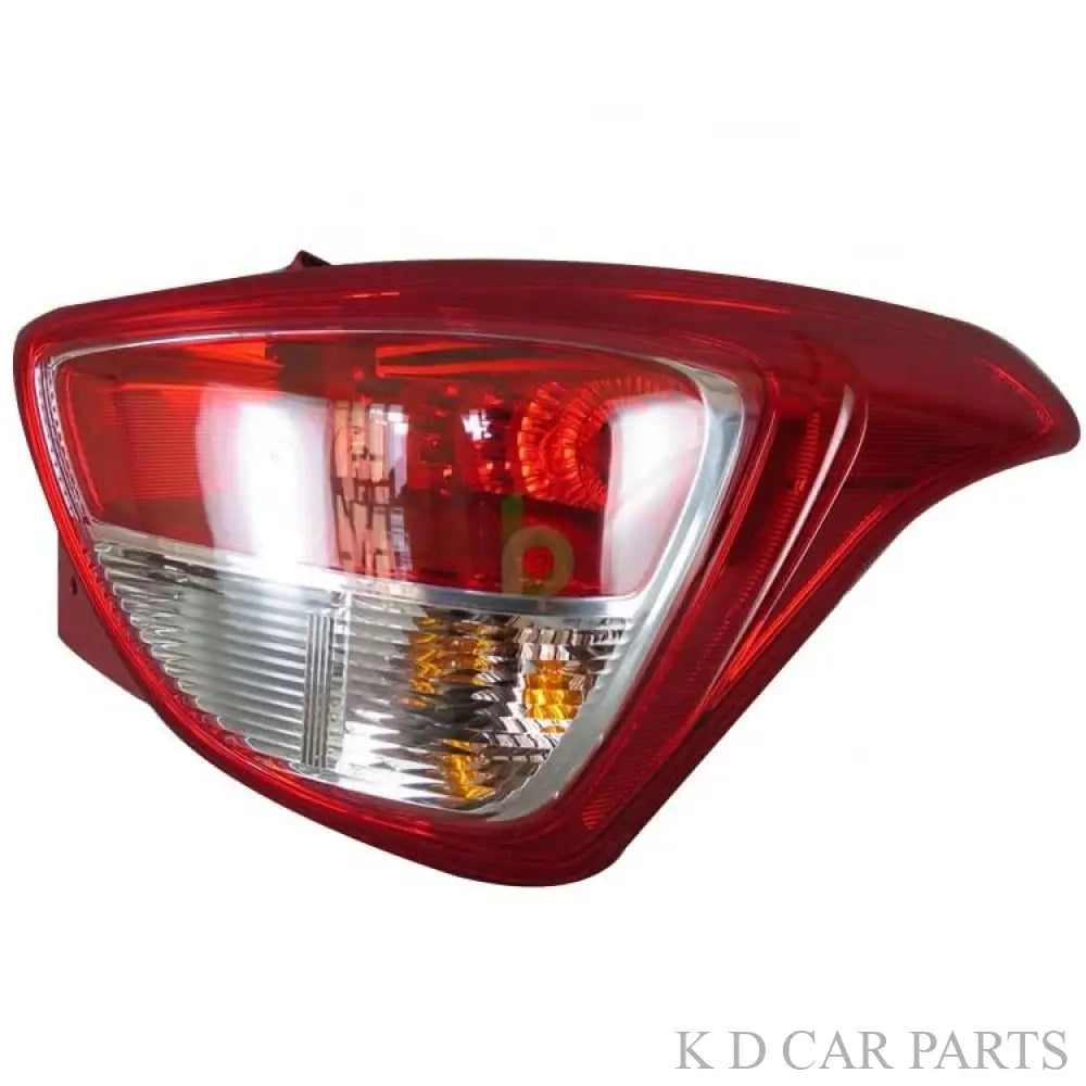 A red tail light for a Hyundai I10 GRAND, showcasing the brake light and reverse light components.