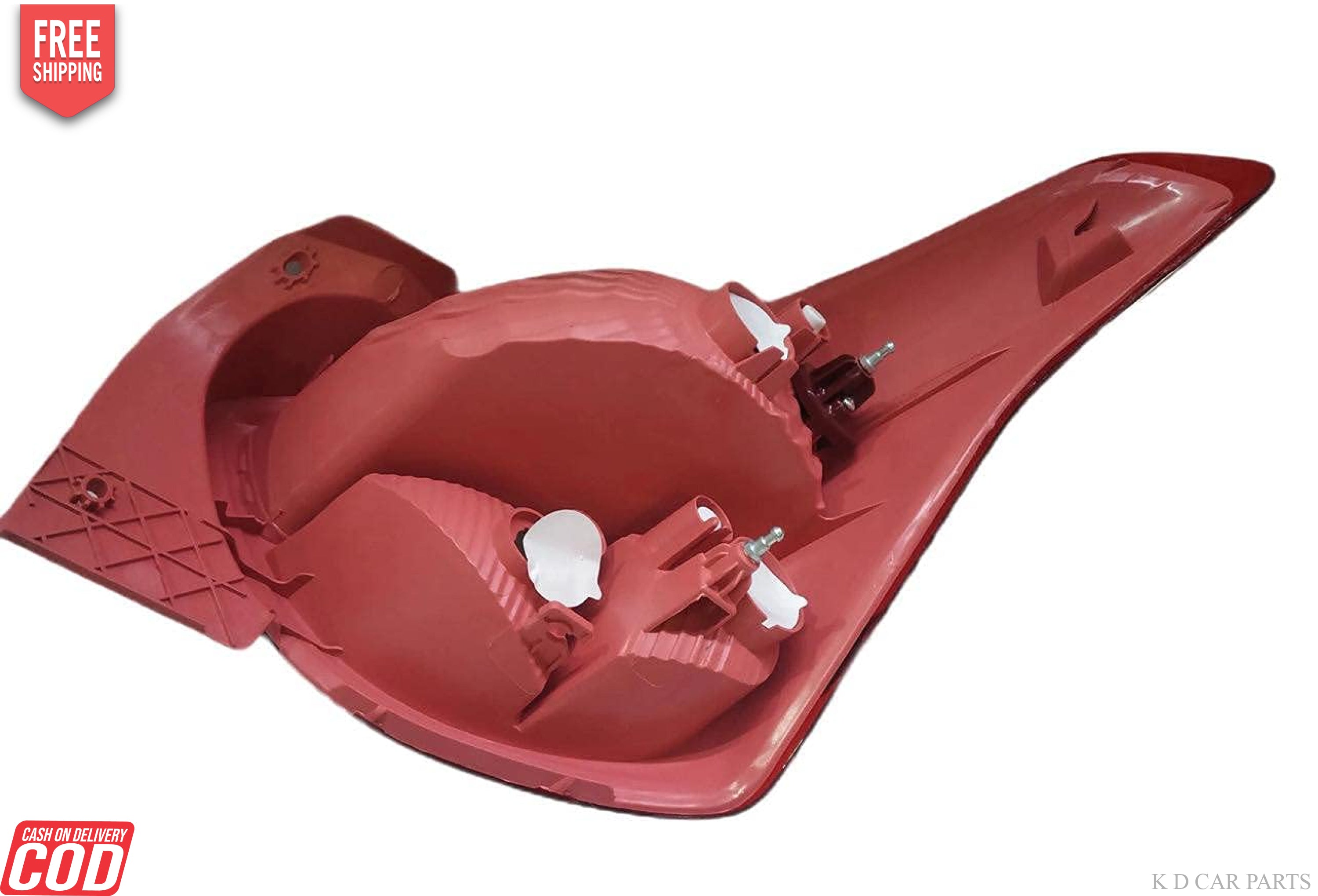 A red tail light for a Hyundai I10 GRAND, showcasing the brake light and reverse light components.