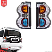 Scorpio S10 tail light with blue indicator