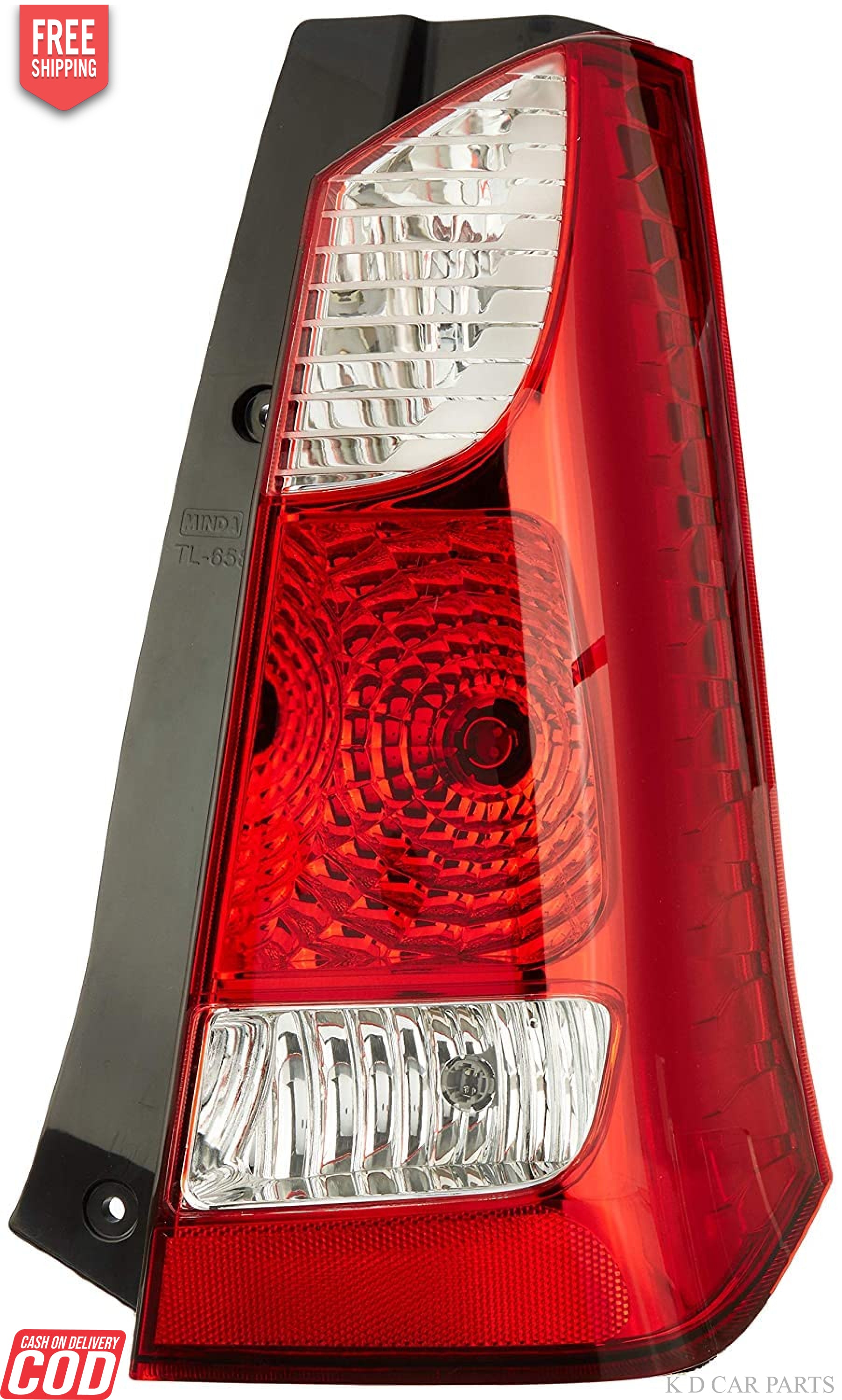 Red tail light for Maruti WagonR 2010-2018 Type 4