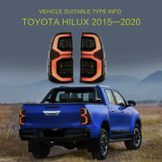 Hilux aftermarket smoky tail lamp