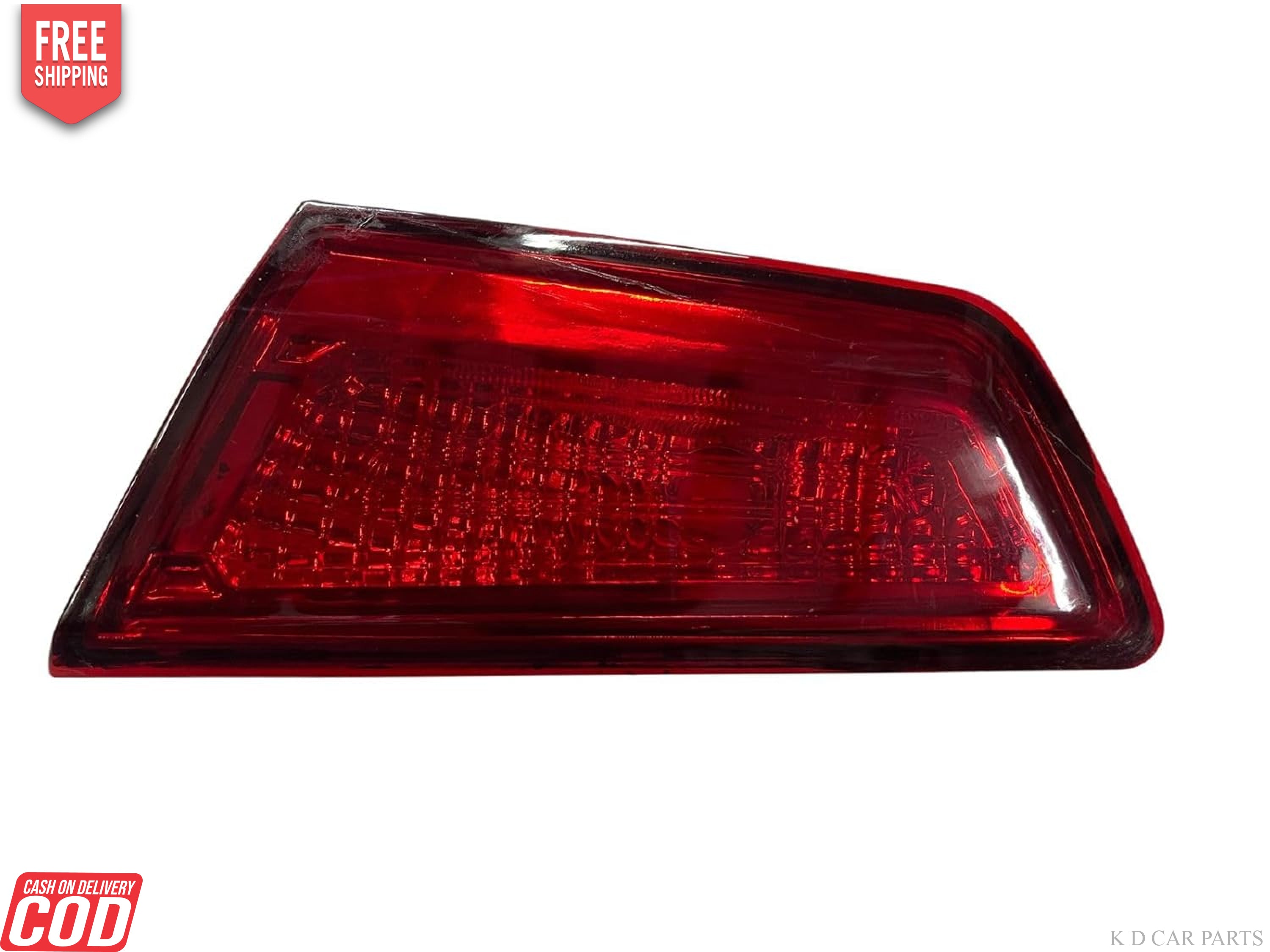 A pair of red taillight assemblies for the Honda WR-V designed with LED lighting elements.
