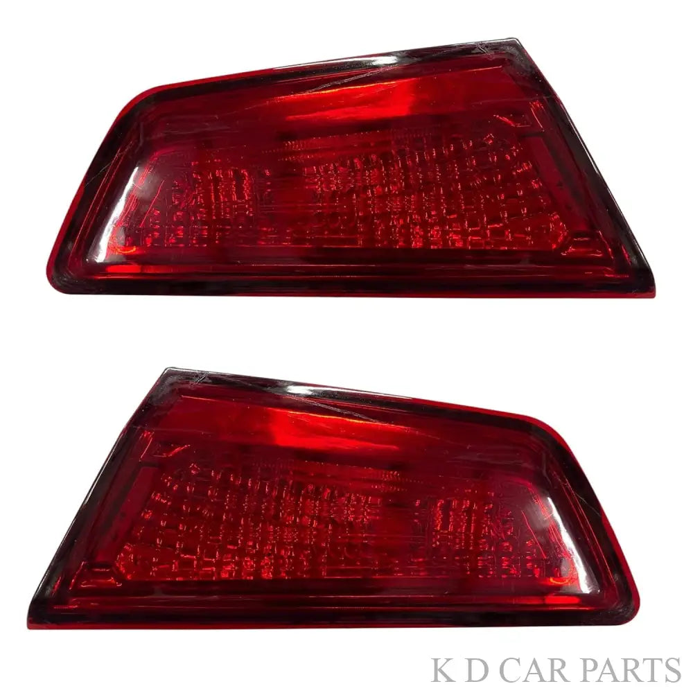 A pair of red taillight assemblies for the Honda WR-V designed with LED lighting elements.