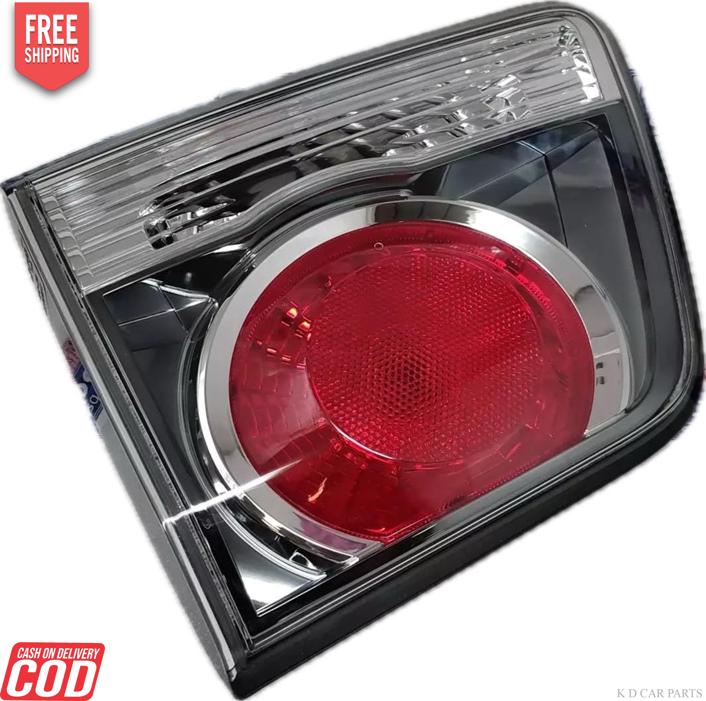 K D Taillight/Dicky light assembly For Toyota Fortuner BLACK RIGHT DICKY LIGHT