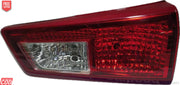 Red tail light assembly for Toyota Innova CRYSTA 2016-Present with a clear lens and a red-colored housing.