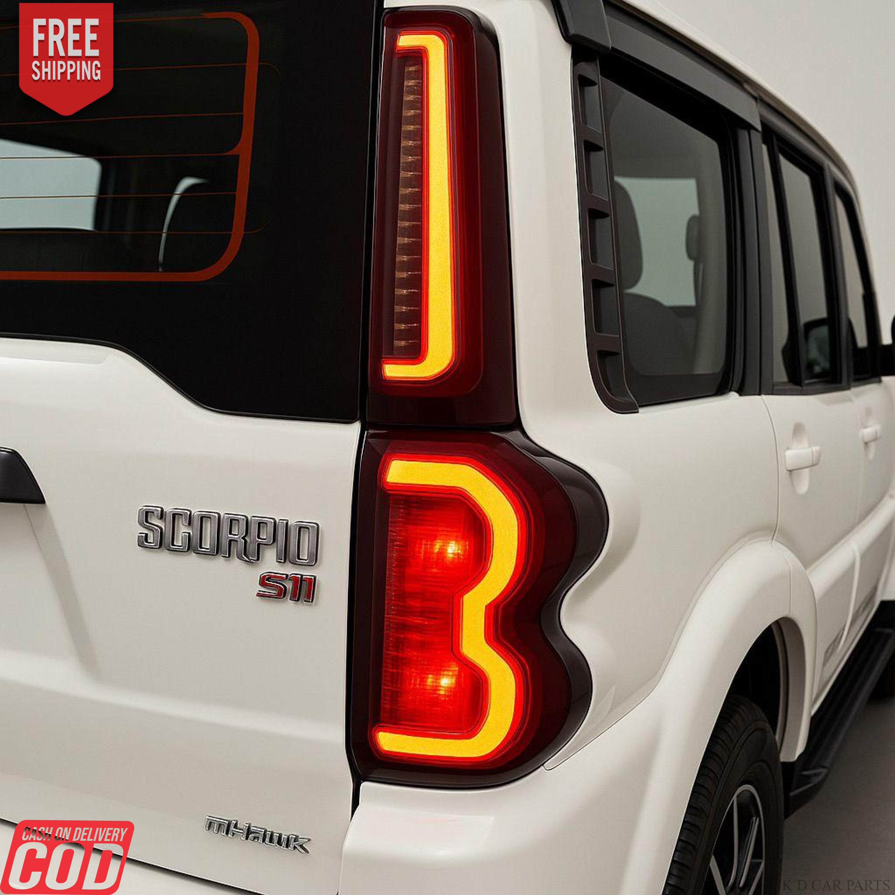 Mahindra Scorpio taillight set

Scorpio LED taillight with pillar light