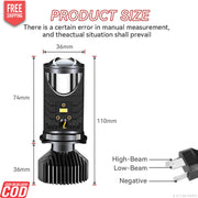 Y6 projector headlight bulb