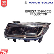 LUMAX HEADLIGHT FOR MARUTI BREZZA PROJECTOR 2020-2023 LEFT HEADLIGHT