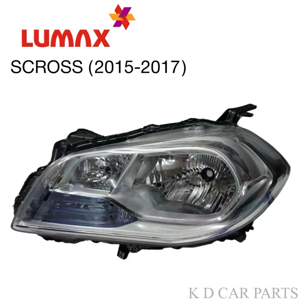 LUMAX HEADLIGHT FOR MARUTI S-CROSS 2015-2017 RIGHT HEADLIGHT