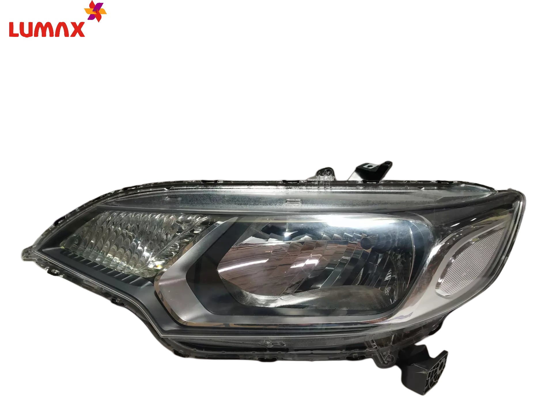 

Honda Jazz headlight with adjustable motor

Lumax headlamp for Honda Jazz