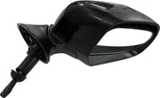 Black adjustable side mirror for Renault Duster/Verito/Terrano, featuring a door mount type of installation.