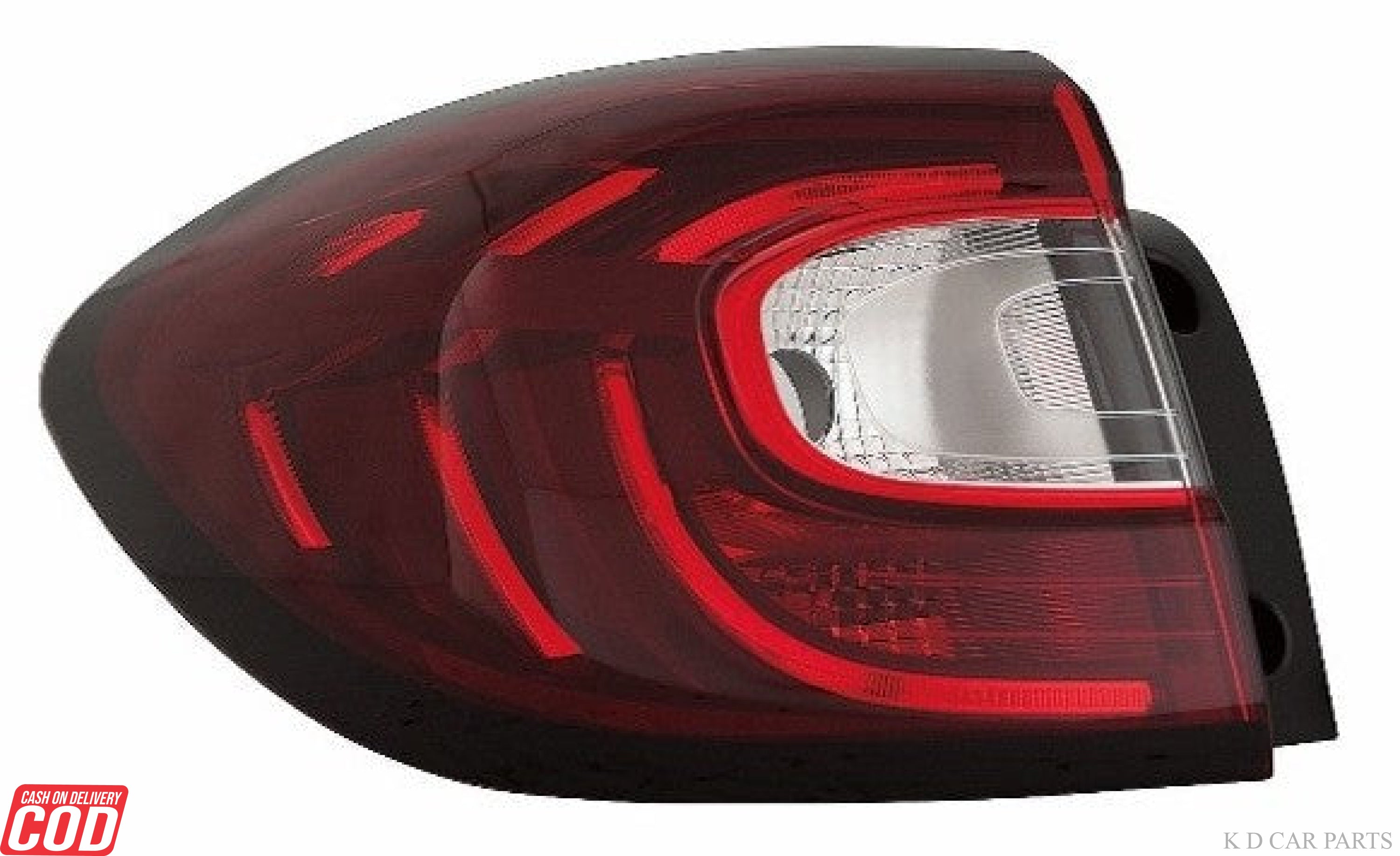 Renault Captur LED tail light assembly, Renault Captur 2017 rear tail lamp LED, Captur J87 LED tail lights, Renault Captur exterior lighting, Captur spare parts LED tail lamp