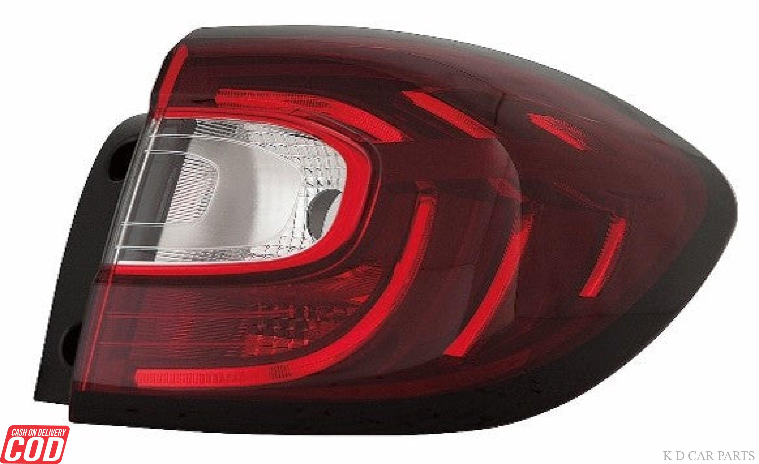 Renault Captur LED tail light assembly, Renault Captur 2017 rear tail lamp LED, Captur J87 LED tail lights, Renault Captur exterior lighting, Captur spare parts LED tail lamp