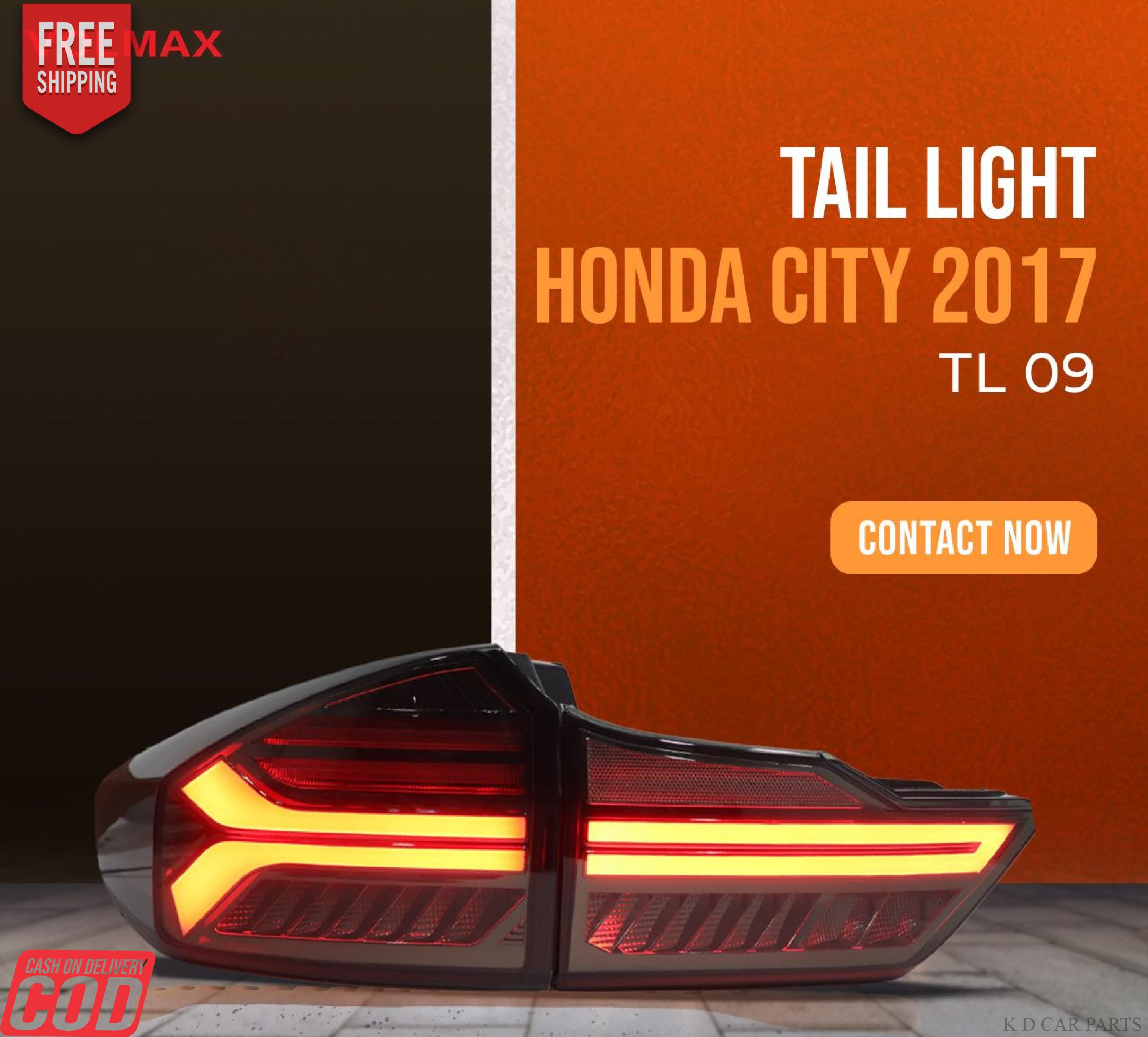Taillight Backlight For HONDA CITY 2017 TAIL LIGHT