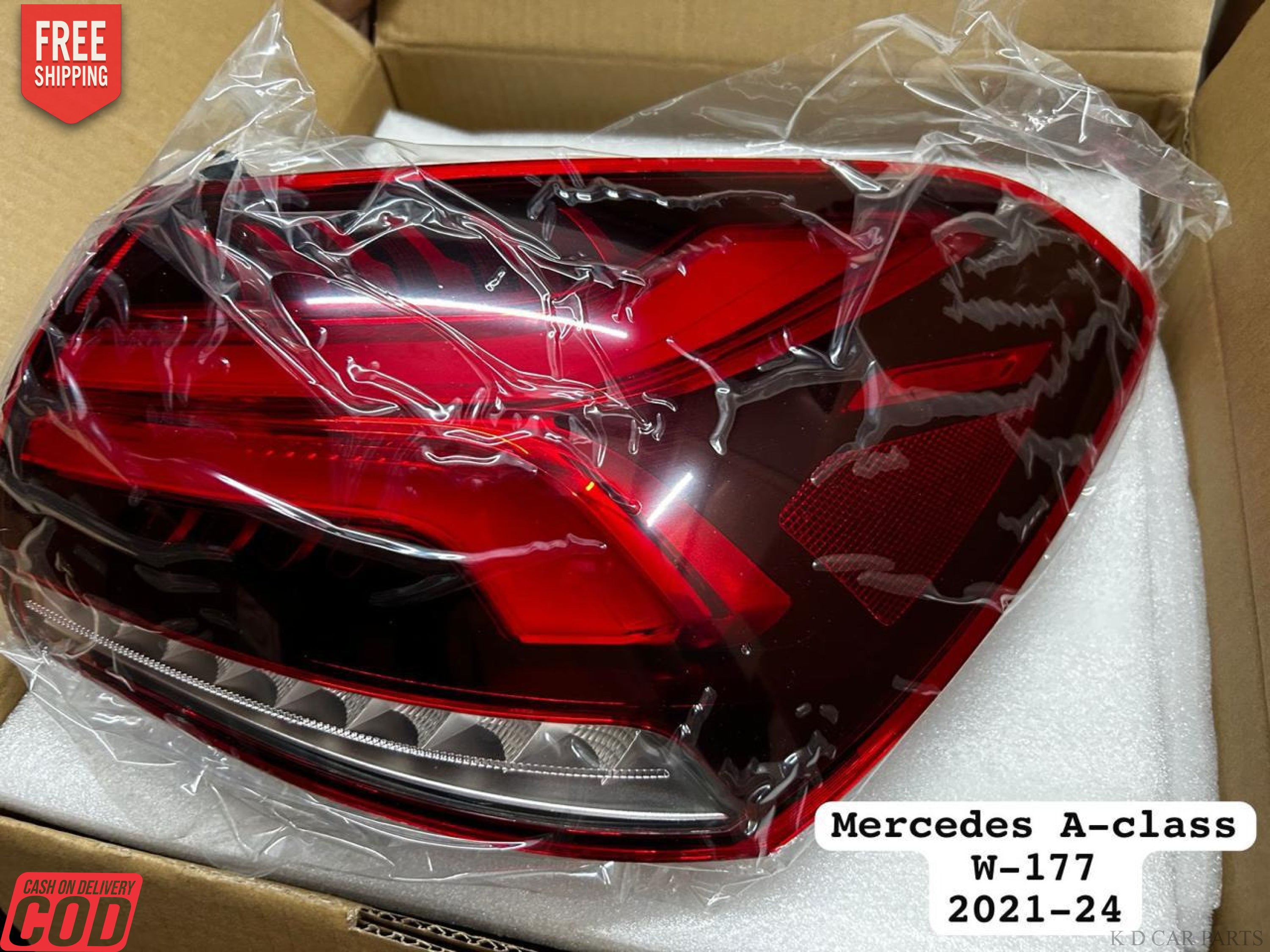 Taillight Backlight For Mercedes A-Class W 177 2021 -2024 LEFT TAIL LIGHT
