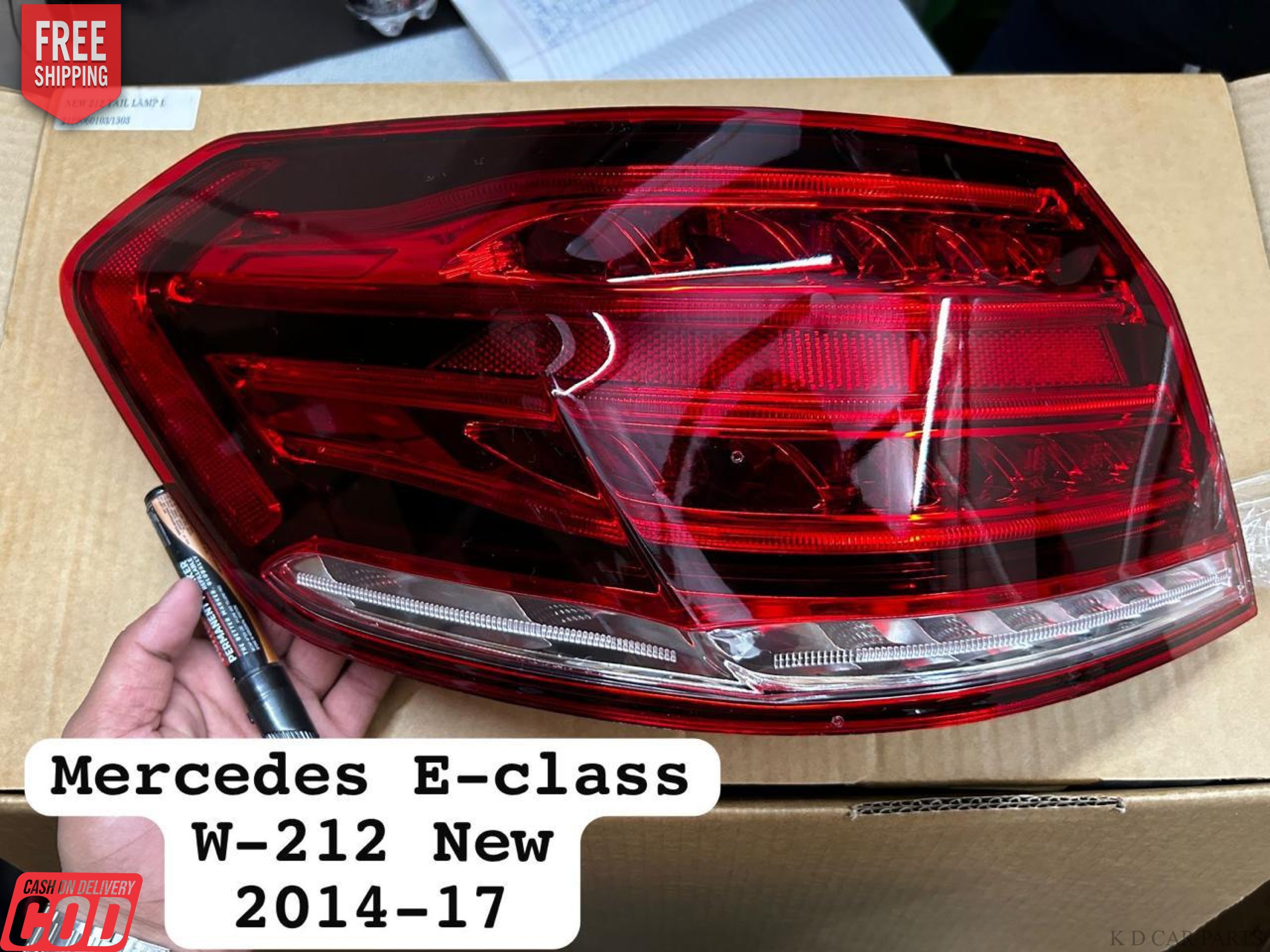 Taillight Backlight For Mercedes E-Class W-212 NEW 2014-2017 LEFT TAIL LIGHT