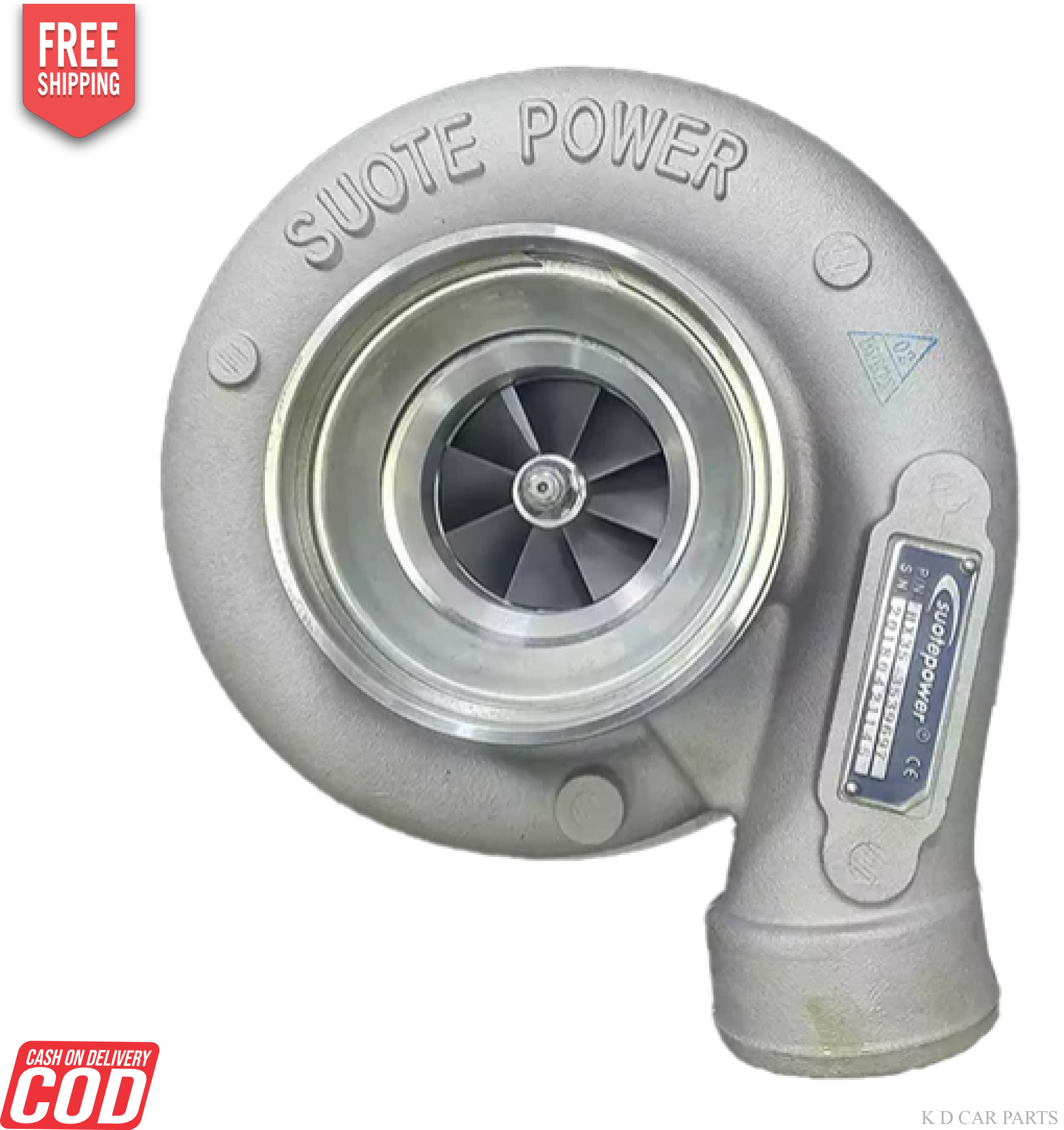 Turbocharger for Cummins Komatsu PC200 HX-35 697 Suotepower TURBO CHARGER