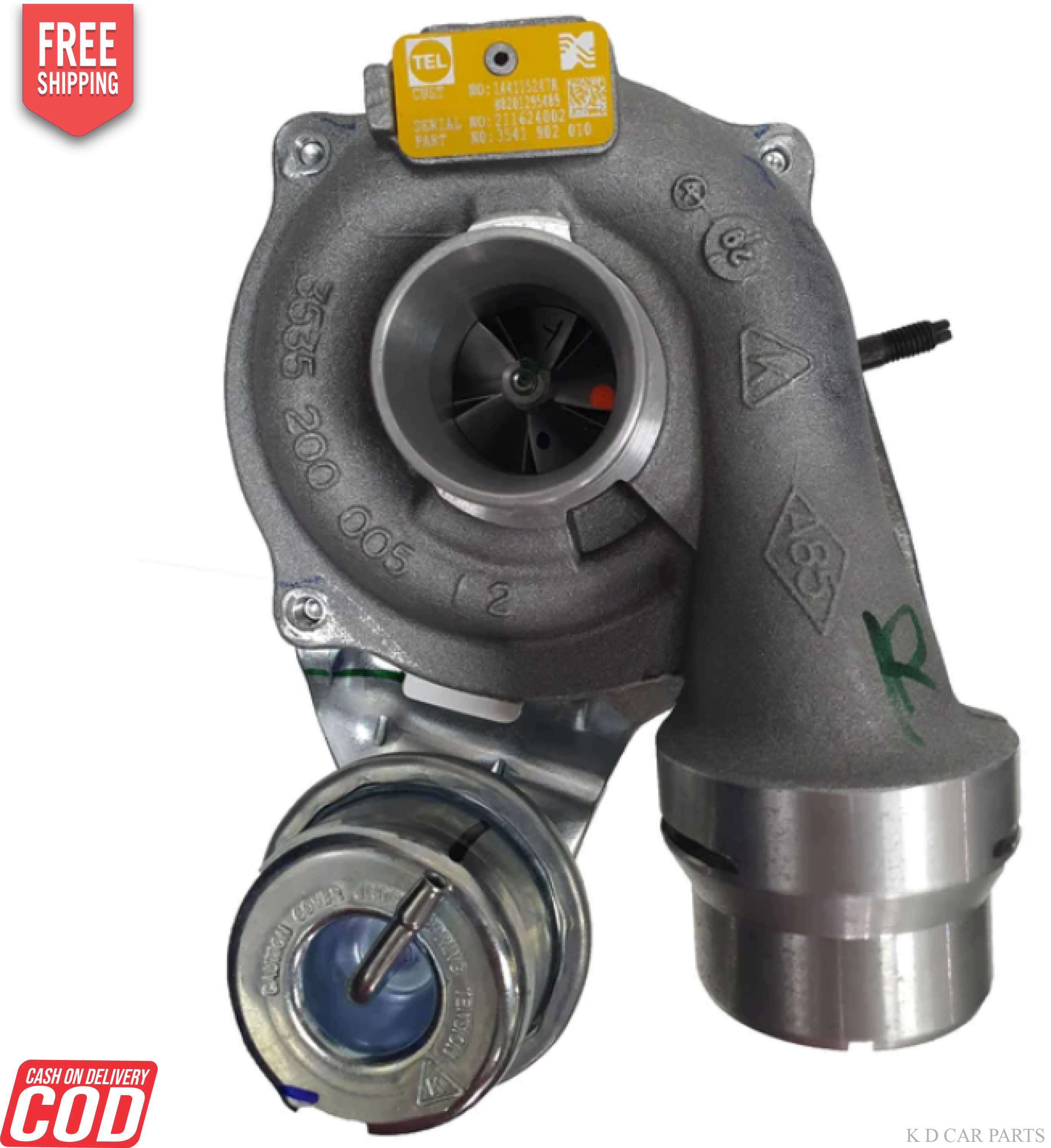 Turbocharger For Renault Duster 85 BHP 3541902010 TEL TURBO CHARGER