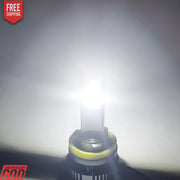 WHITE H11 LED HEADLIGHT BULB (HIGH QUALITY) PAIR LED BULB