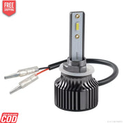 WHITE H27 LED HEADLIGHT BULB (HIGH QUALITY) PAIR LED BULB