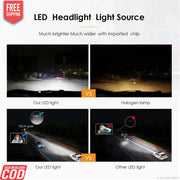 WHITE H7 LED HEADLIGHT BULB (HIGH QUALITY) PAIR LED BULB