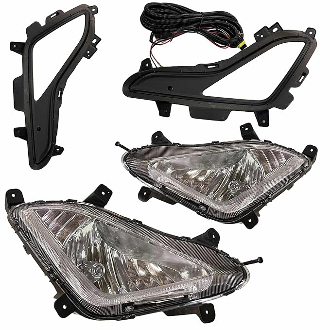 Fog Lamp set for Elantra 2015-2016 (Right & Left Sides) Complete Kit