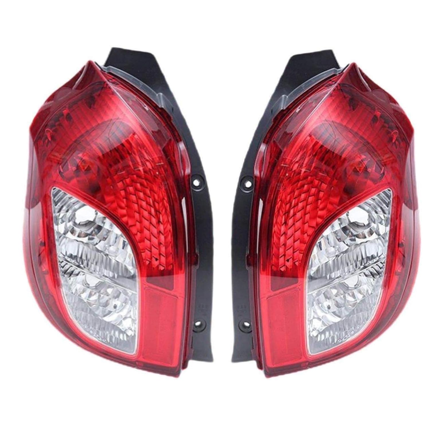 Red tail light assembly for Maruti ALTO 800 vehicle.