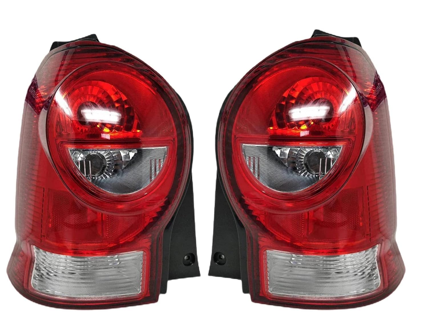 Red tail light assembly for Maruti ALTO K10 Type 1 2010-2014
